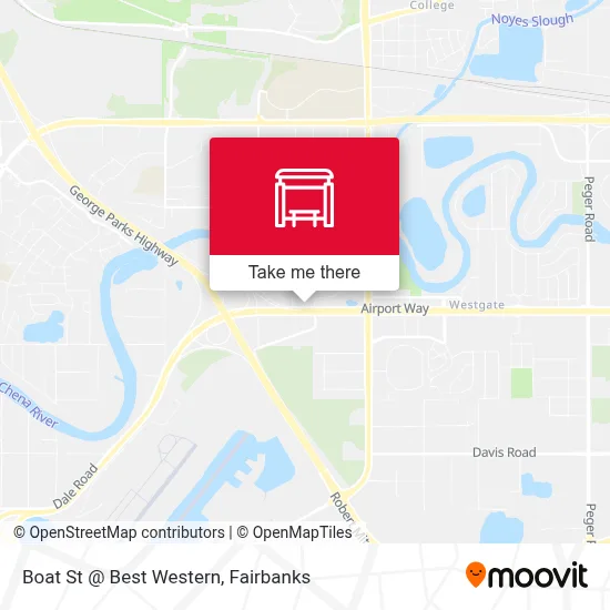 Boat St @ Best Western map