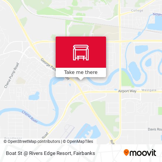 Boat St @ Rivers Edge Resort map