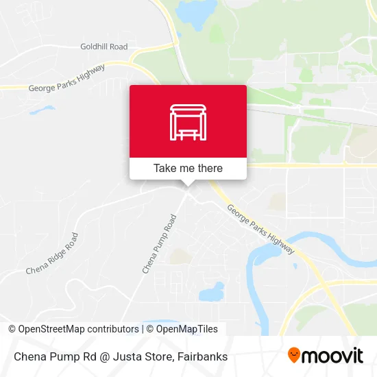 Mapa de Chena Pump Rd @ Justa Store