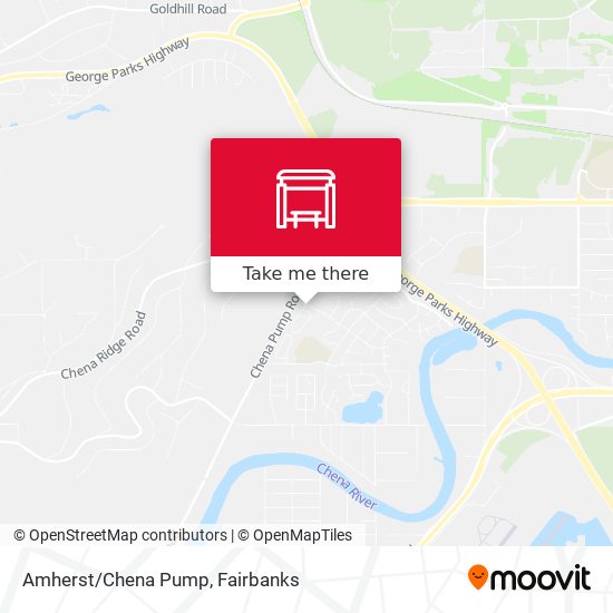 Mapa de Amherst/Chena Pump