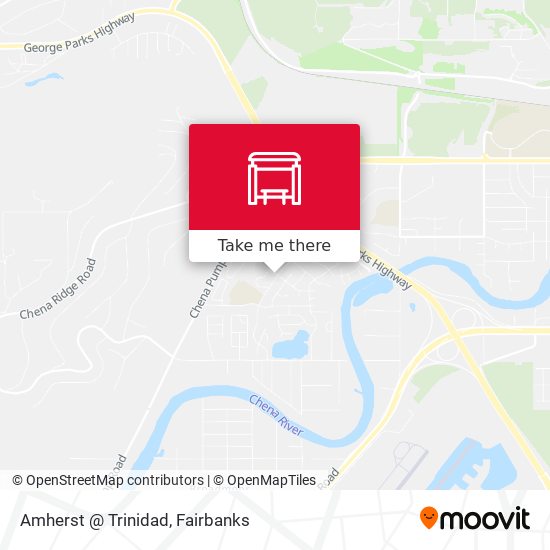 Mapa de Amherst @ Trinidad