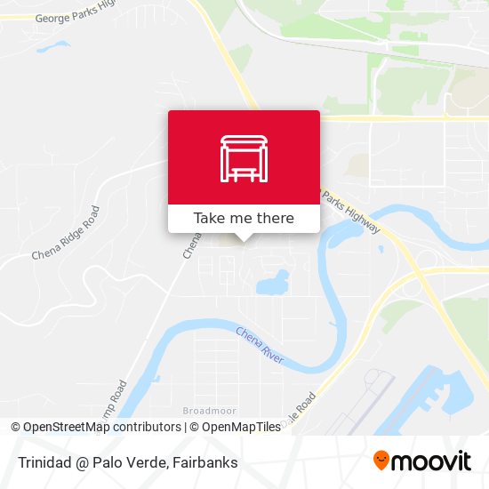 Trinidad @ Palo Verde map