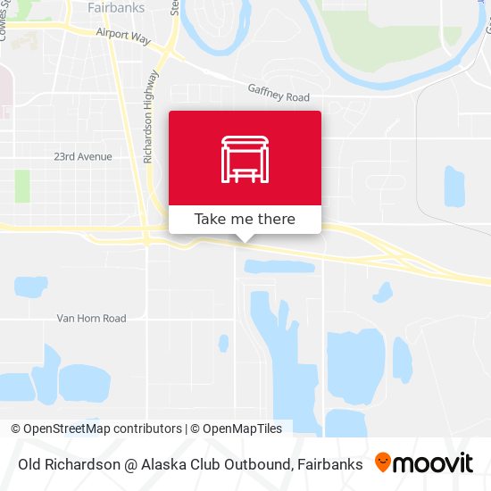 Old Richardson @ Alaska Club Outbound map