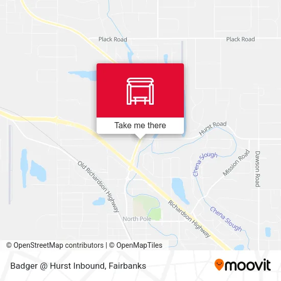 Mapa de Badger @ Hurst Inbound
