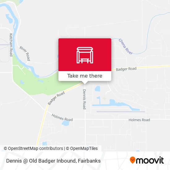 Dennis @ Old Badger Inbound map