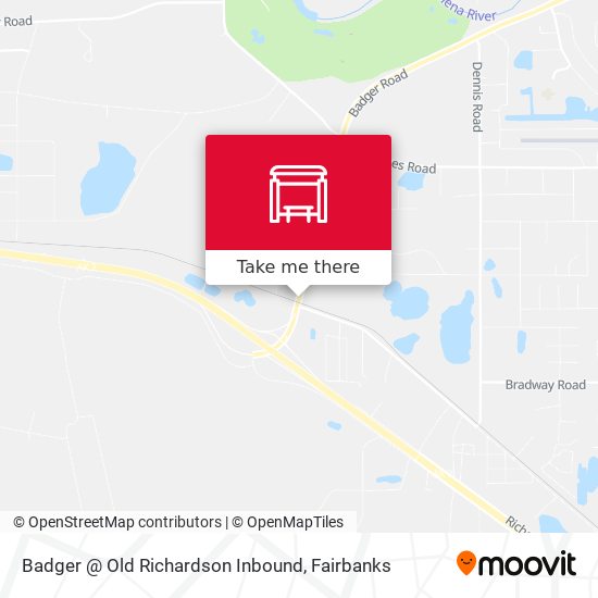 Mapa de Badger @ Old Richardson Inbound
