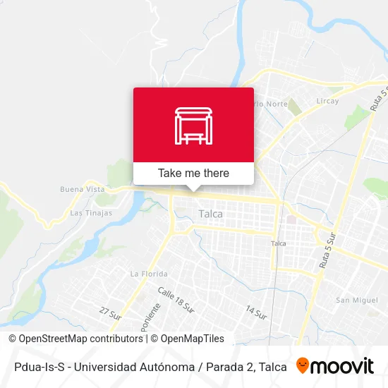 Mapa de Pdua-Is-S - Universidad Autónoma / Parada 2