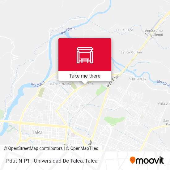 Pdut-N-P1 - Universidad De Talca map