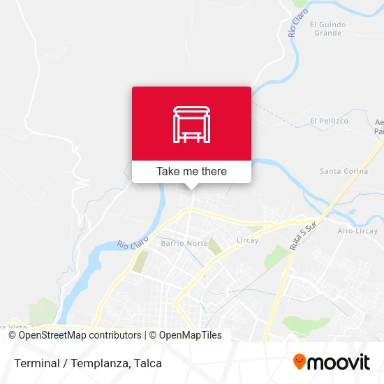 Mapa de Terminal / Templanza