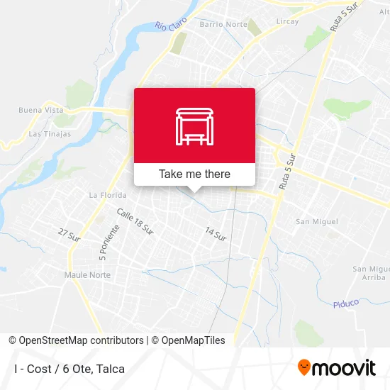 I - Cost / 6 Ote map