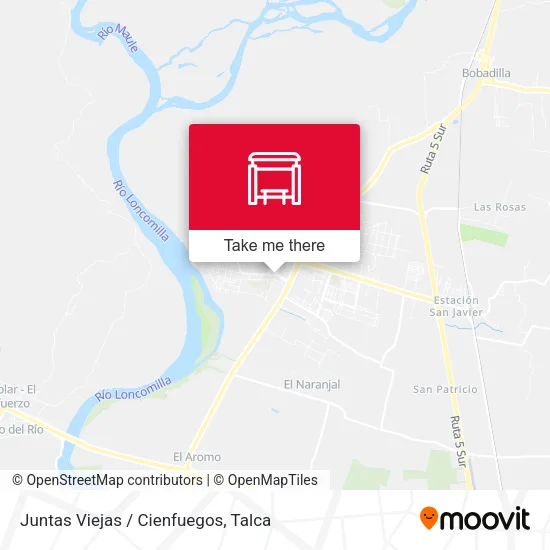 Mapa de Juntas Viejas / Cienfuegos