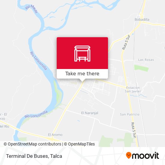 Mapa de Terminal De Buses