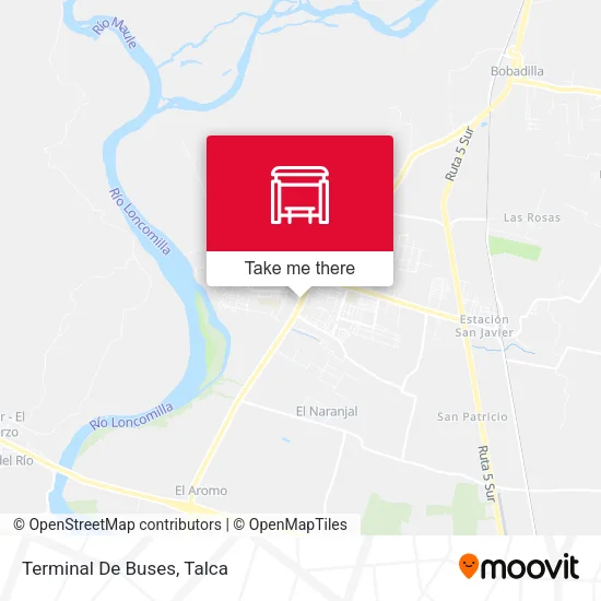 Mapa de Terminal De Buses