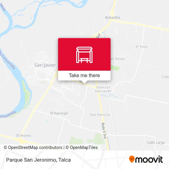 Mapa de Parque San Jeronimo
