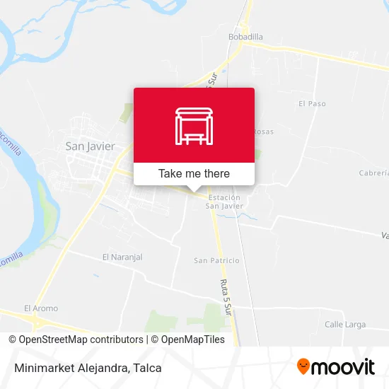 Mapa de Minimarket Alejandra