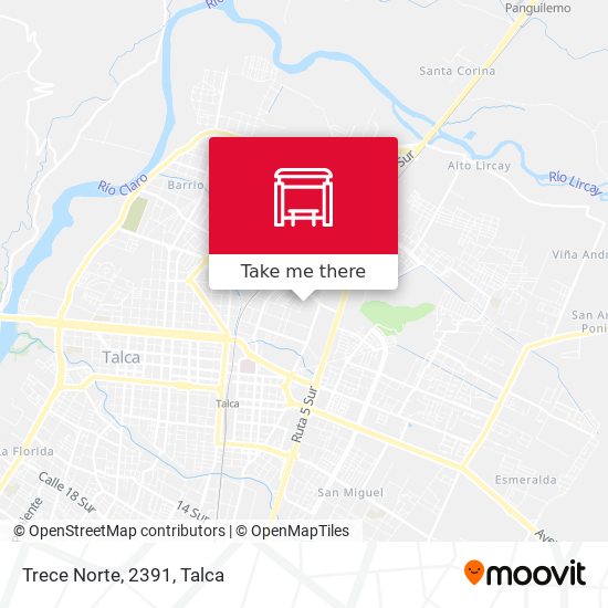 Mapa de Trece Norte, 2391