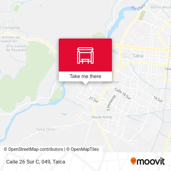 Calle 26 Sur C, 049 map
