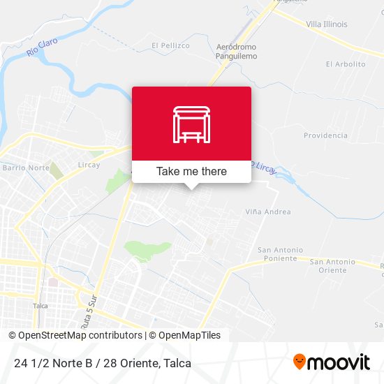 24 1/2 Norte B / 28 Oriente map