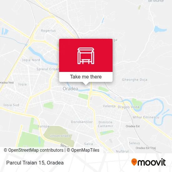 Parcul Traian 15 map