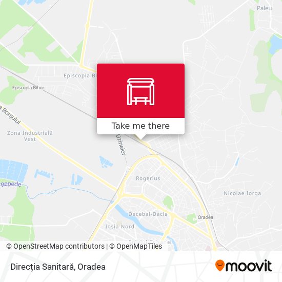 Direcția Sanitară map