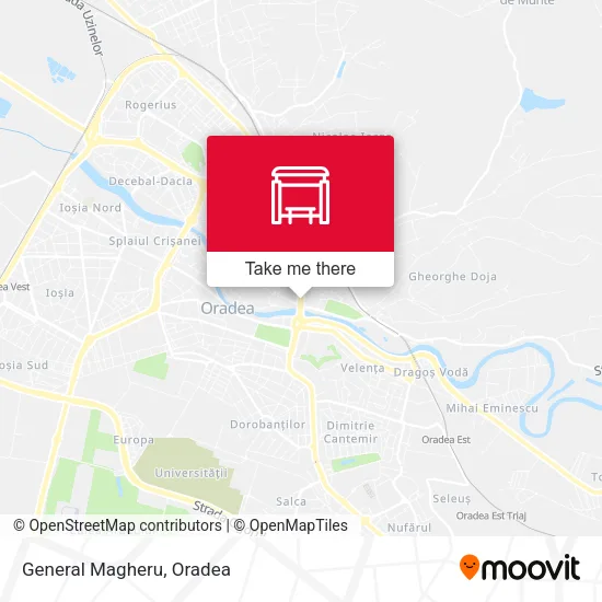 General Magheru map