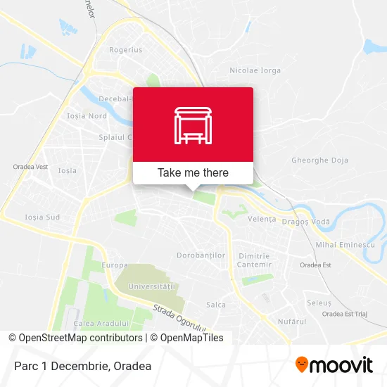 Parc 1 Decembrie map