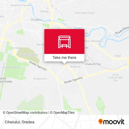 Ciheiului map