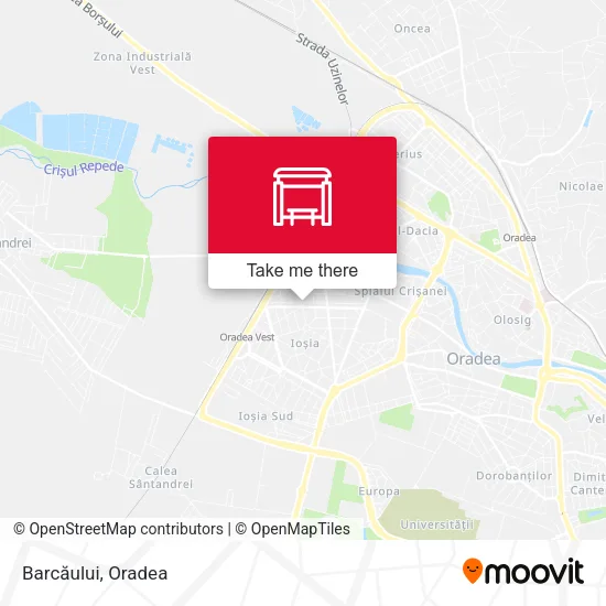 Barcăului map