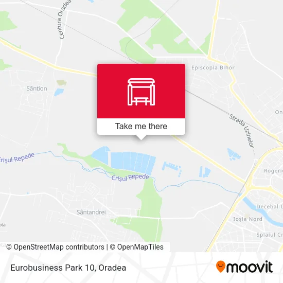Eurobusiness Park 10 map