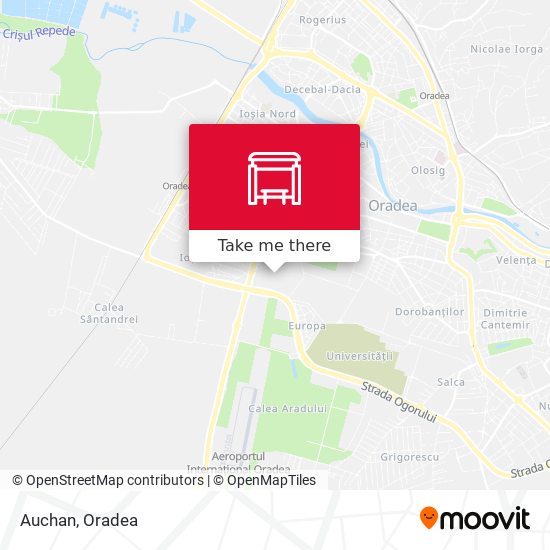 Auchan map