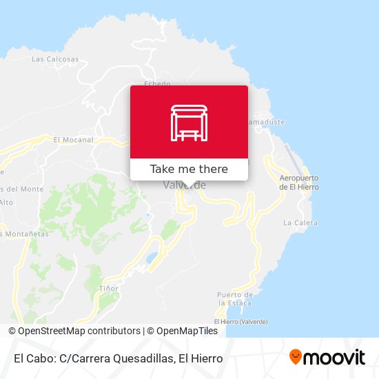 El Cabo: C/Carrera Quesadillas map