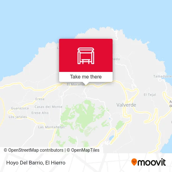 Hoyo Del Barrio map