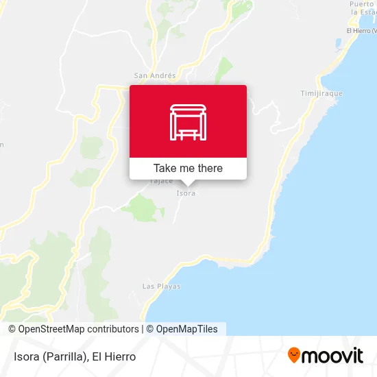 Isora (Parrilla) map