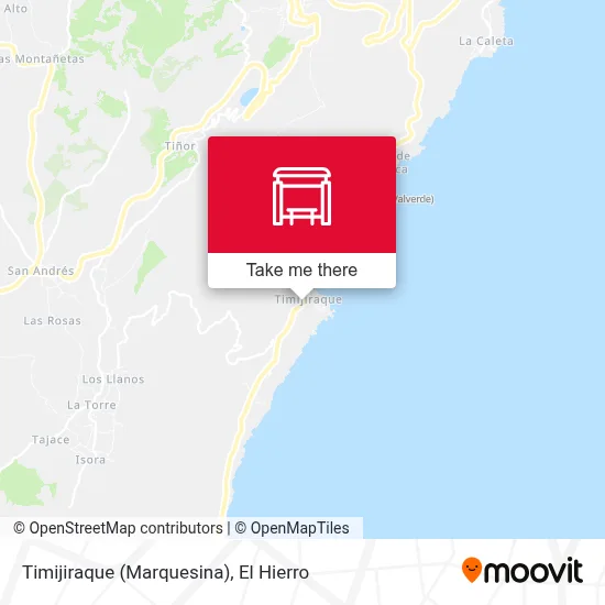 Timijiraque (Marquesina) map