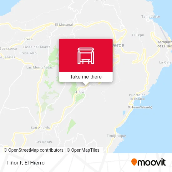 Tiñor F map
