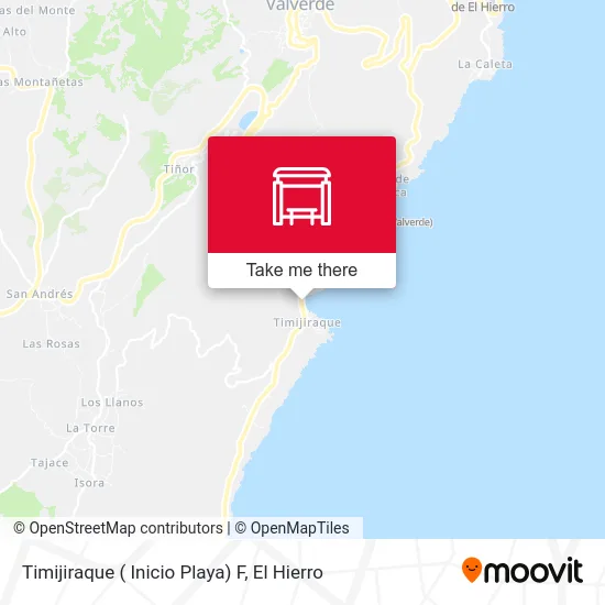 Timijiraque ( Inicio Playa) F map