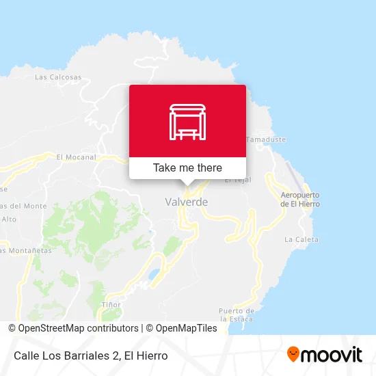 Calle Los Barriales 2 map