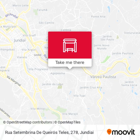 Rua Setembrina De Queirós Teles, 278 map