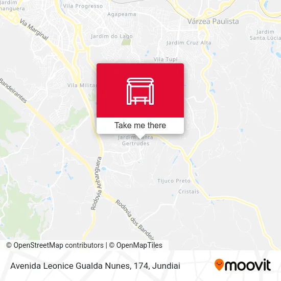 Avenida Leonice Gualda Nunes, 174 map