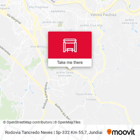 Rodovia Tancredo Neves | Sp-332 Km 55,7 map