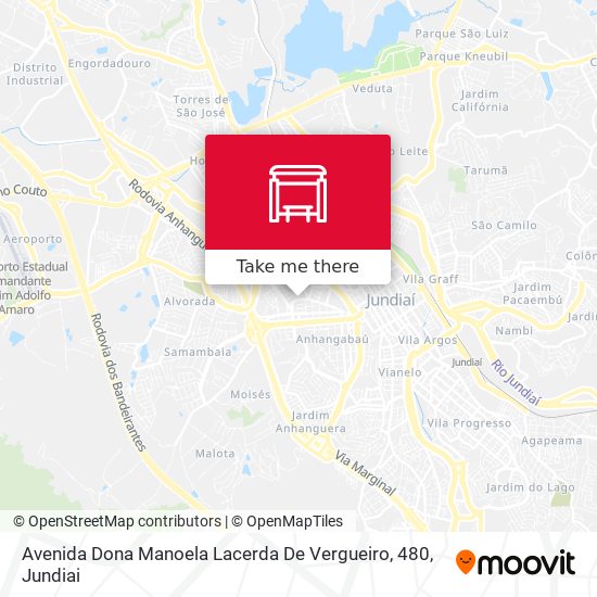 Avenida Dona Manoela Lacerda De Vergueiro, 480 map