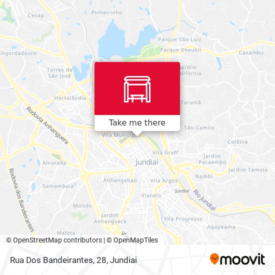 Rua Dos Bandeirantes, 28 map