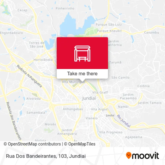 Rua Dos Bandeirantes, 103 map