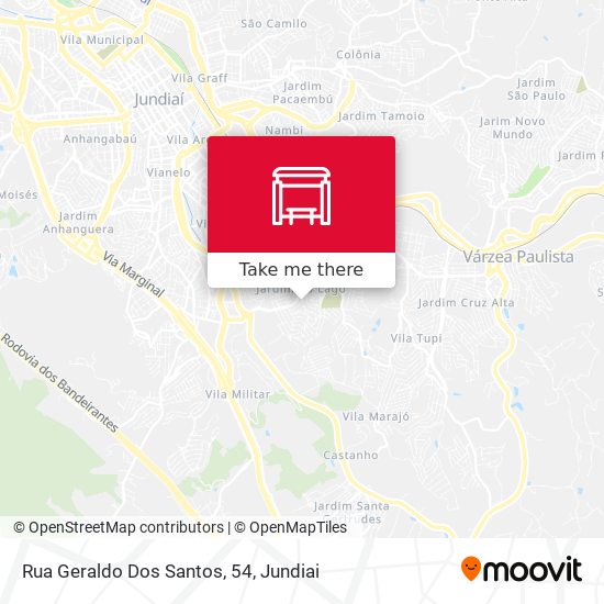 Mapa Rua Geraldo Dos Santos, 54