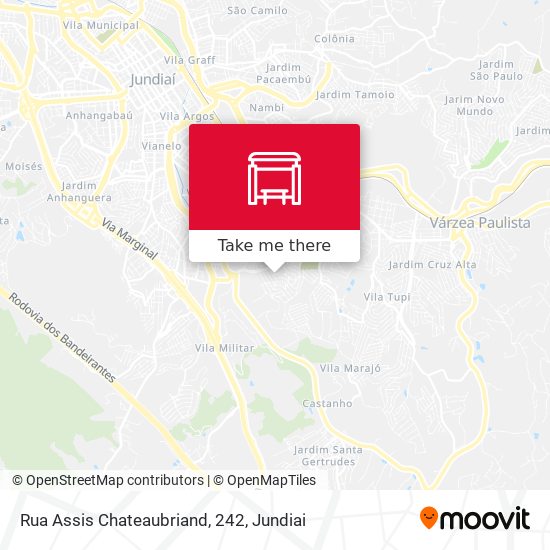 Rua Assis Chateaubriand, 242 map
