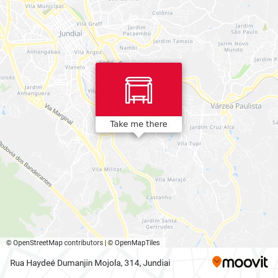 Rua Haydeé Dumanjin Mojola, 314 map