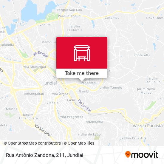Rua Antônio Zandona, 211 map