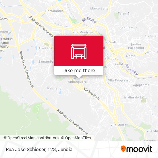 Rua José Schioser, 123 map