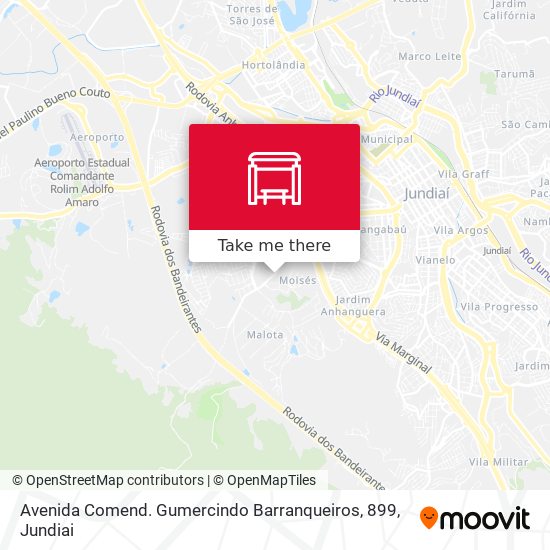 Avenida Comend. Gumercindo Barranqueiros, 899 map