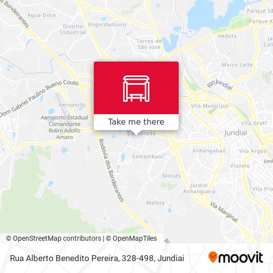 Rua Alberto Benedito Pereira, 328-498 map